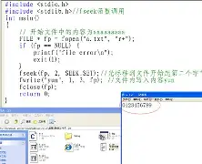 fseek函数详解(fseek函数的三个参数) fseek函数详解(fseek函数的三个参数)