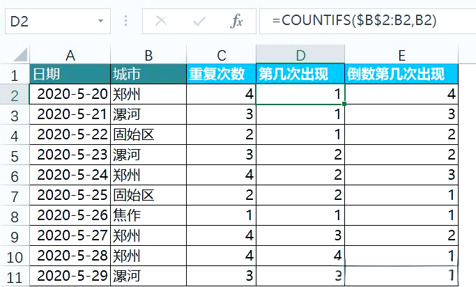 countifs函数是什么意思(COUNTIFS函数的使用步骤详解) countifs函数是什么意思(COUNTIFS函数的使用步骤详解)