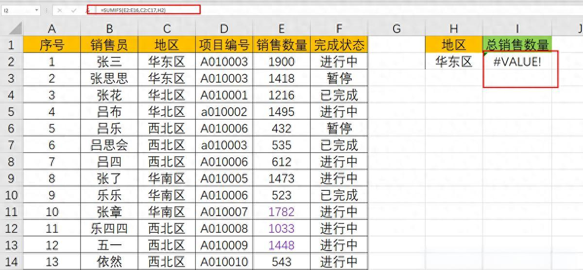 函数sumifs的使用方法(sumifs函数的8种典型用法)