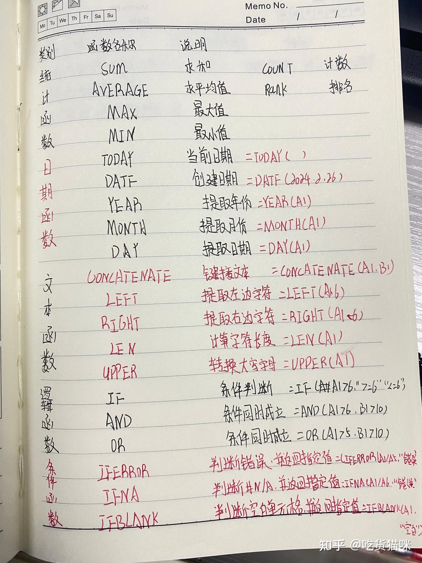 excel函数公式大全图片(excel函数公式大全图片解析)