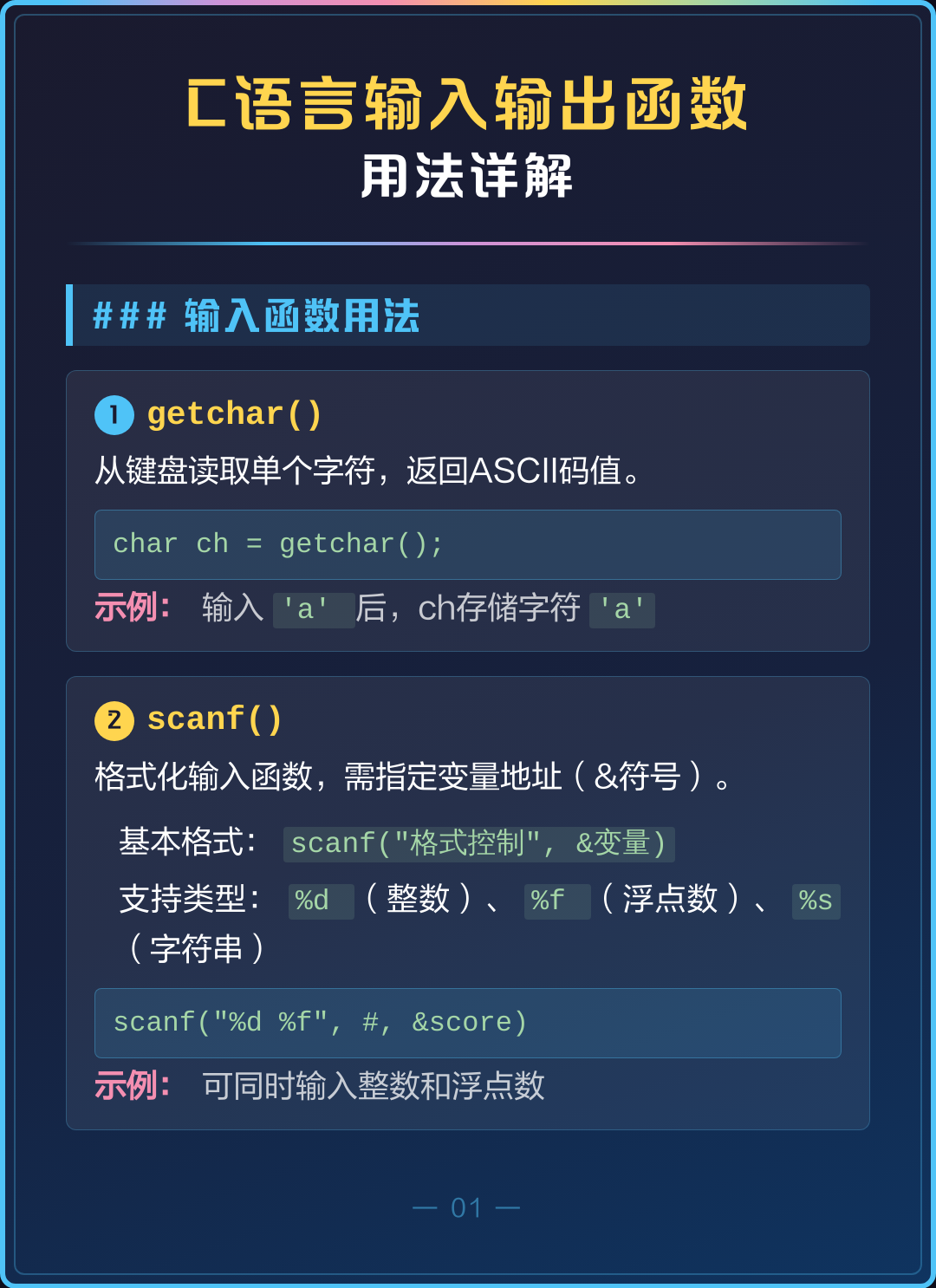 scanf的用法(scanf的6种常见用法) scanf的用法(scanf的6种常见用法)