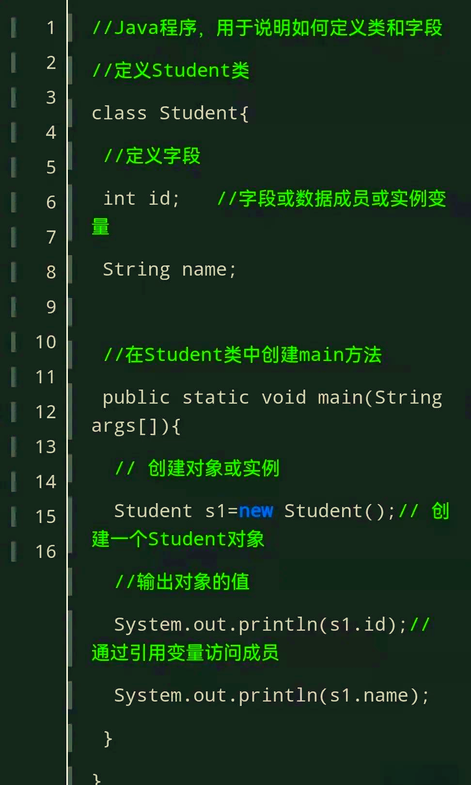 java实例(java实例变量) java实例(java实例变量)