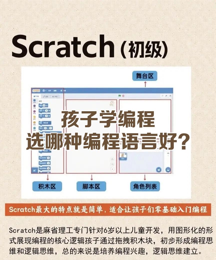 编程的语言有哪几种(scratch和python区别) 编程的语言有哪几种(scratch和python区别)