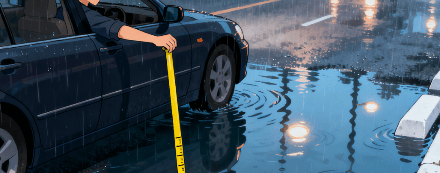 雨天涉水驾驶技巧(雨天涉水驾驶技巧图解) 雨天涉水驾驶技巧(雨天涉水驾驶技巧图解)