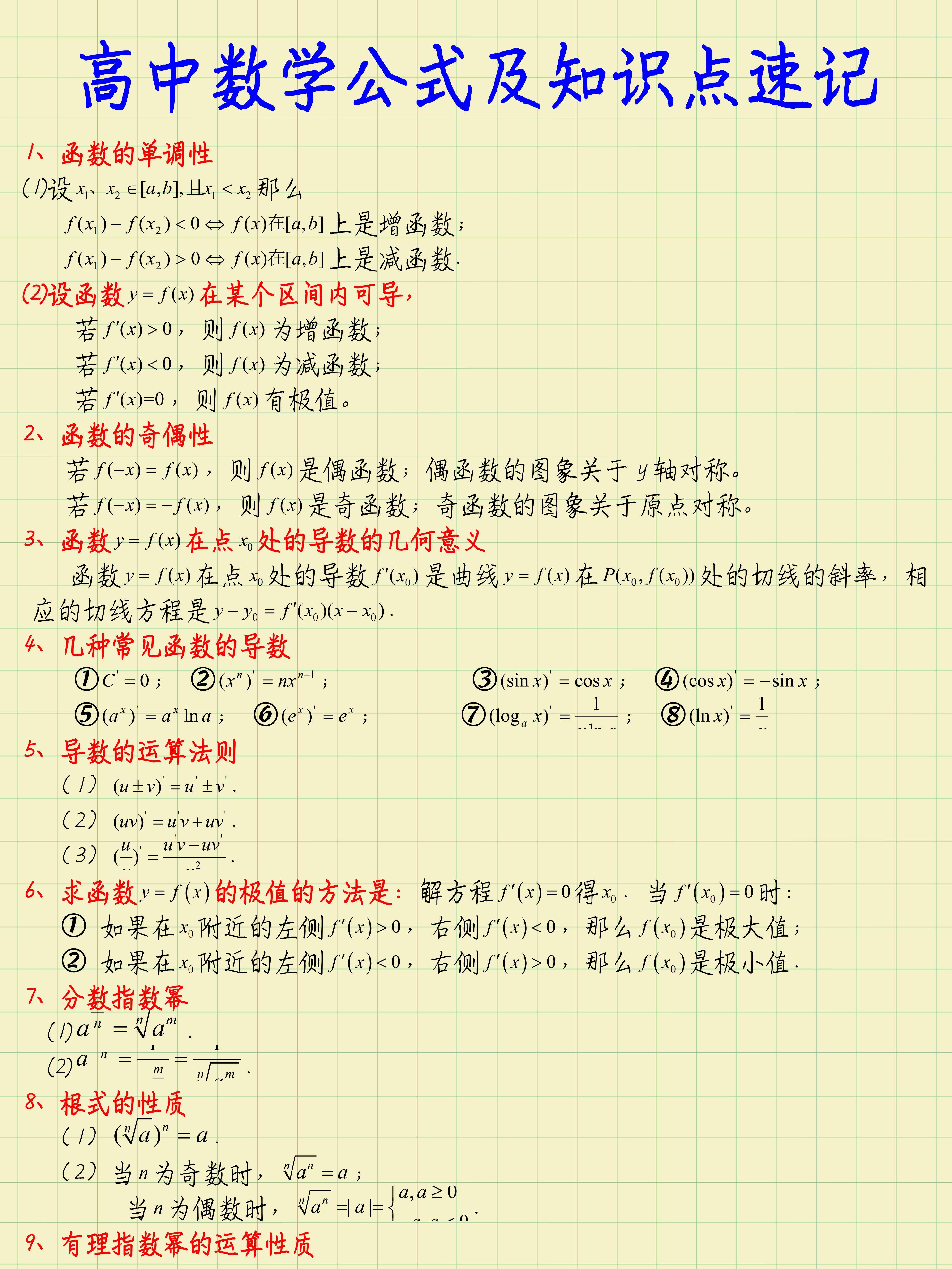 指数函数的常用公式(指数函数的常用公式大全) 指数函数的常用公式(指数函数的常用公式大全)