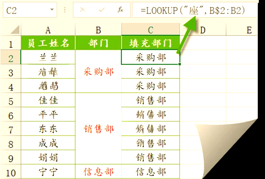 lookup函数的用途及用法(LOOKUP函数的使用方法及实例) lookup函数的用途及用法(LOOKUP函数的使用方法及实例)