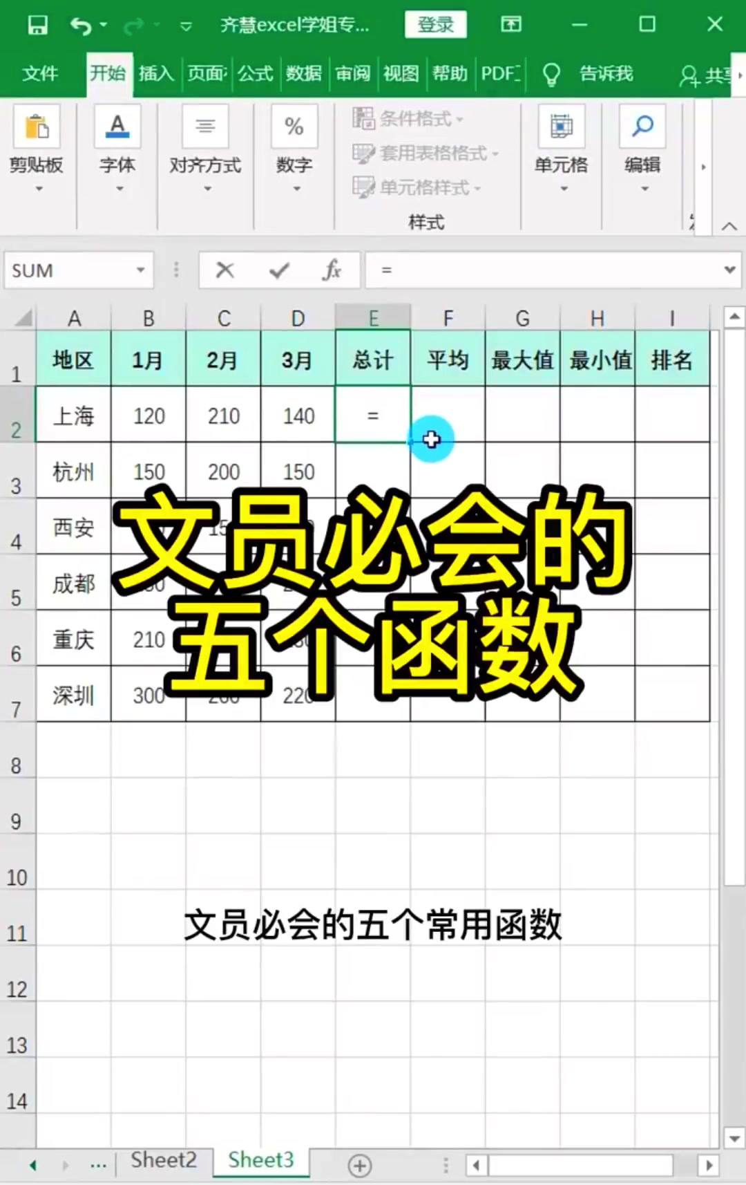excel函数分类(Excel分类函数怎么用) excel函数分类(Excel分类函数怎么用)