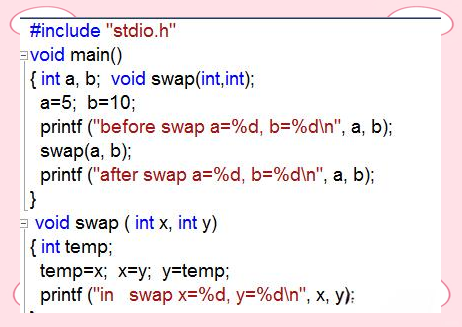 c++函数的声明与定义(c语言中函数的定义和调用)