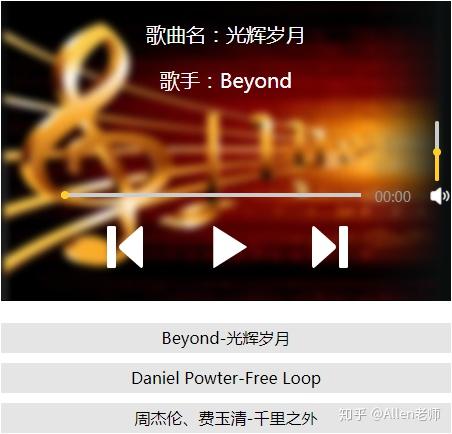 html音乐网页完整代码(html音乐网页完整代码百度)