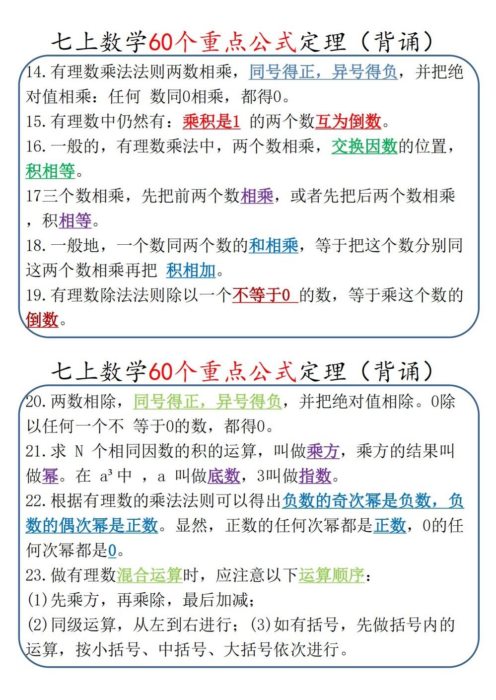 初中数学知识点总结(初中数学知识点总结视频) 初中数学知识点总结(初中数学知识点总结视频)