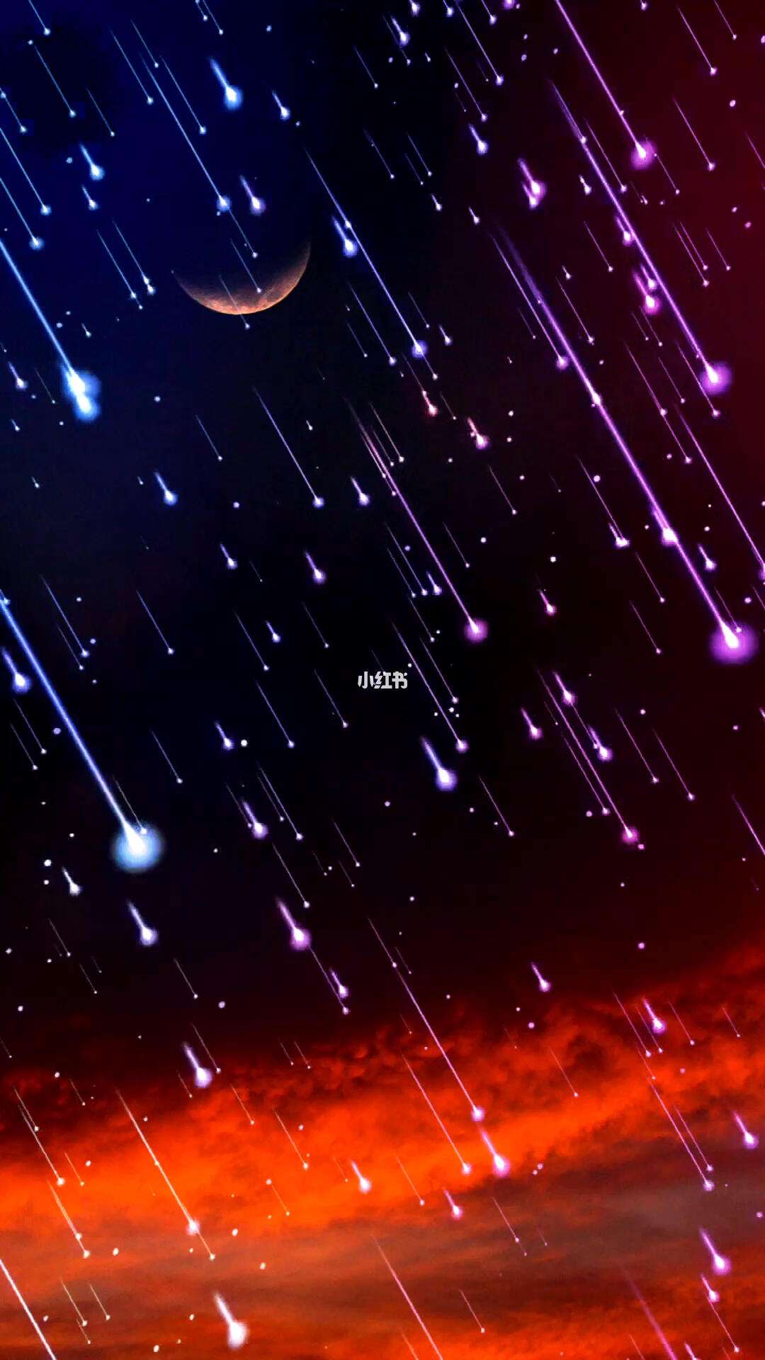 python制作超炫流星雨表白(python代码画动态流星雨效果)